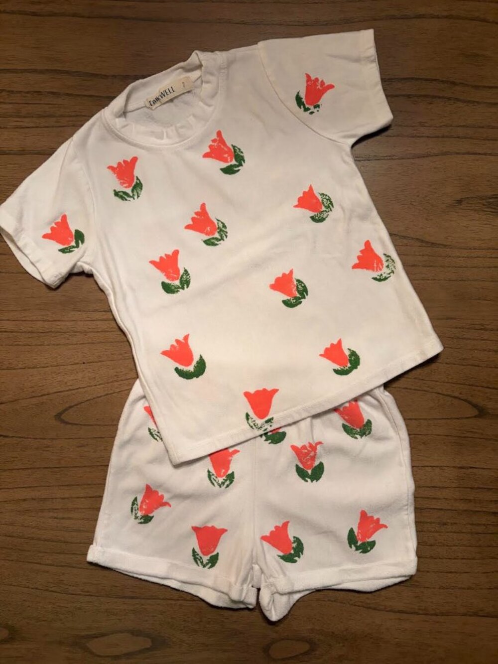Fairwell Toddler Girls 2 pc Short Set 2T